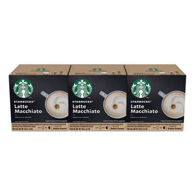 Nestle - NES94142 - Starbucks Coffee Capsules, Latte Macchiato, 36/Carton