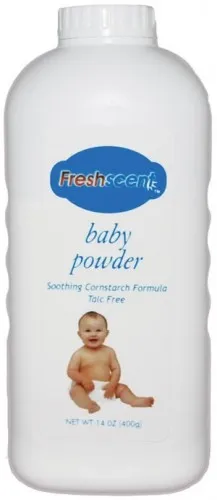 New World Imports - PCS14 - Baby Powder, Talc-Free, Soothing Cornstarch Formula