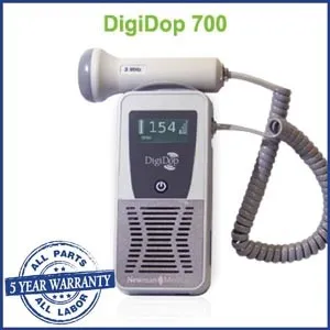 Newman Medical From: DD-700-D2 To: DD-700-D8 - Display Digital Doppler (DD-700) & 2MHz Obstetrical Probe Waterproof 3MHz 5MHz Vascular 8MHz
