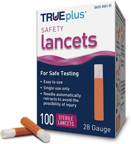 Nipro - S2H01PU28100 - Trueplus Lancet Safety 28G