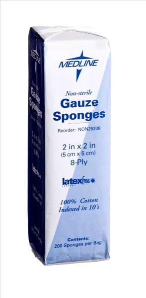 Medline - NON25208H - Woven Non-Sterile Gauze Sponges