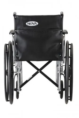 Nova Ortho-med - 5185S - Wheelchair- 18In. With Detachable Desk Arm & Swing Away Footrest