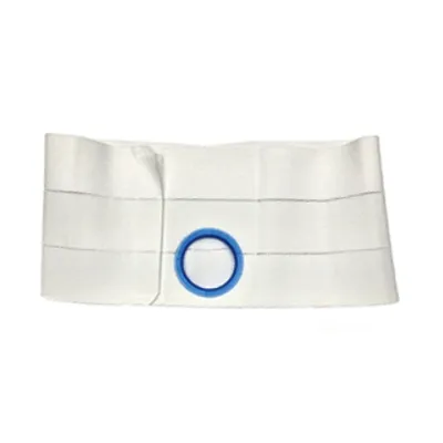 Nu-Hope - BG6701-T - 6" Left, Beige, Cool Comfort Flat Panel Support Belt, Medium, Waist (32" - 36"), Custom: 3-1/2" Cloth Bias, Opening Placement 1" From Bottom.