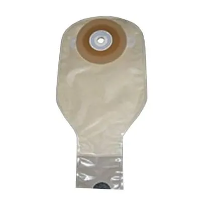 Nu-Hope - Nu-Flex - 7035RBITS-C - NuFlex Oval Drain Pouch Opaque, Roll Up, Trim Shield, Regular Convex, 5/8 x 1 1/2".