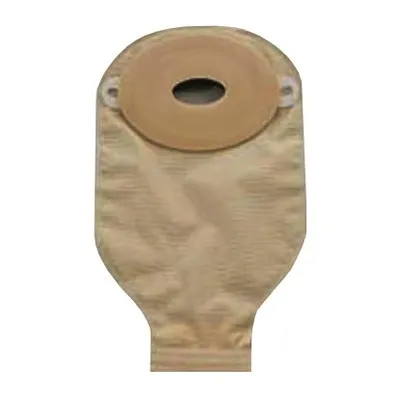 Nu-Hope - 7465-R-C - One-piece Post-Op Precut Convex Adult Drainable Pouch with Closure Clamp 1-1/2" x 2-3/4" Oval, Roll-Up.  11" L x 5-3/4" W, Opaque, 3-1/2" Adhesive Foam Pad, 24 oz., Odor-proof.