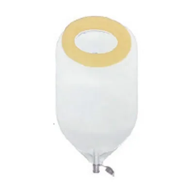 Nu-Hope - 8835-BC-DC - Special Nu-Flex Adult Post-Op Urine Pouch Medium Oval 5/8" x 3/4" Pre-Cut Opening, Deep Convex.  Durable vinyl is strong and lightweight, easy application.