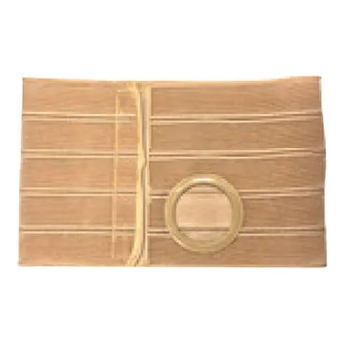 Nu-Hope - From: BG6364-A To: BG6632-A - 9" Left, Beige, Nu Form Support Belt, 2 3/4" Opening Placed 1 1/2" From Bottom, 2X Large, Waist (47" 52"), Contoured, Regular Elastic.