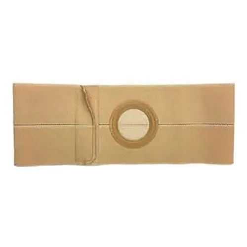 Nu-Hope - BGL6434-L-CT-XD3-44OL - 6" Left, Beige, Cool Comfort Elastic, Nu-Form Support Belt, 2X-Large, Waist (47"- 52"), 2-1/8" Opening, Custom: Contoured 44" Overall Length, 3" Double Auxiliary.