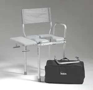 Nuprodx - mc3000Tx - Multichair Tub and commode chair portable with carrying case.
