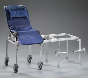 Nuprodx - mc6000Leckey - Multichair tub slider system with Leckey bath chair mounted on top