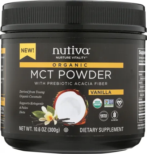 Nutiva - KHFM00332468 - Powder Mct Vanilla