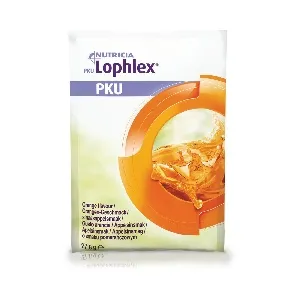 Nutricia North America 7531 - 49417 - Lophlex Powdered Medical Food Drink Mix 4.3g Sachet, 42 Calories, Orange Flavor, Phenylalanine-free.