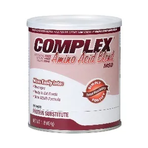 Nutricia North America 7531 - 120459 - Complex MSD Amino Acid Blend 1 lb Can, 1466 Calories, Unflavored.