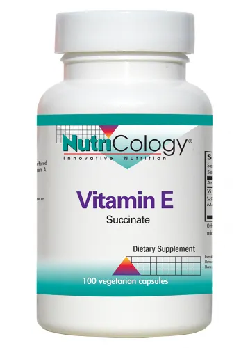 Nutricology - 50430 - Vitamin E 100 Vegetarian Caps