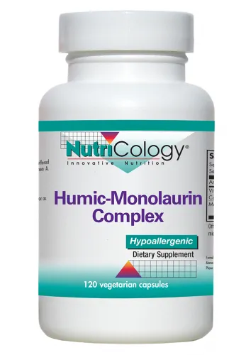 Nutricology - 56720 - Humic-Monolaurin Complex 120 Vegetarian Capsules