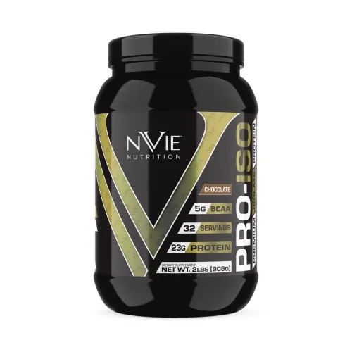 Nvie Nutrition - 814577021128 - Pro Whey Isolate Protein Chocolate 2lb 32 Srv
