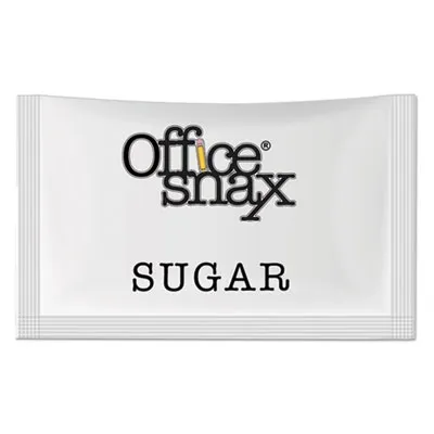 Officesnax - OFX00021 - Premeasured Single-Serve Sugar Packets, 1200/Carton