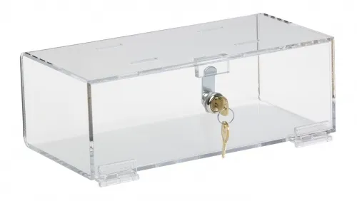 Omnimed - 183001D - Acrylic Refri Lock Box Keyed Differently