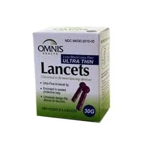 Omnis Health - 02GM0123 - Omnis Health 30g Lancet.