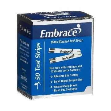 Omnis Health From: APX02AB0202 To: APX02AB0202P - Embrace Strip/50 Blood Glucose Test Strip (50 Count)