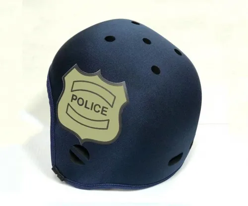 OPTI-COOL HEADGEAR - OC001 - Police Badge Opti cool Soft Helmet