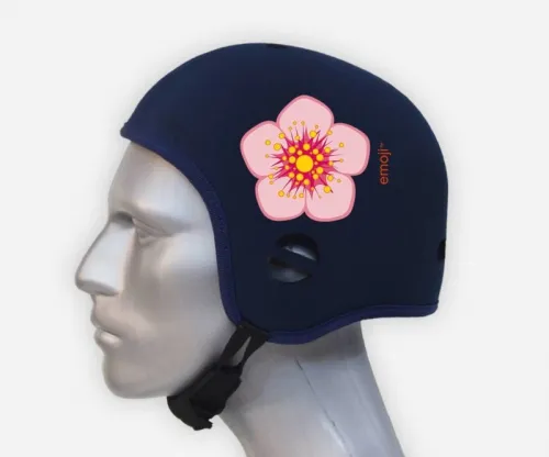 OPTI-COOL HEADGEAR - From: OC001 To: OC002  Pink Flower Soft Protective Headgear