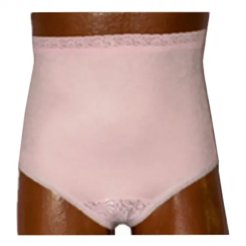 Team Options - Options - 81001-L-C - OPTIONS Split Lace Crotch with Built In Barrier/Support, Light Yellow, Center Stoma, Large 8 9, Hips 41" 45"