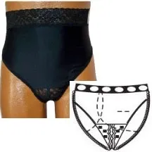 Saalt Wear High Waist Period Underwear - Black – Terra Shepherd