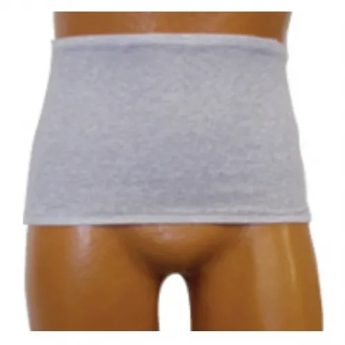 Team Options - Options - From: 93206XXLL To: 93206XXLR - OPTIONS Mens' Brief with Built In Barrier/Support, Light Gray, Left Stoma, 2X Large