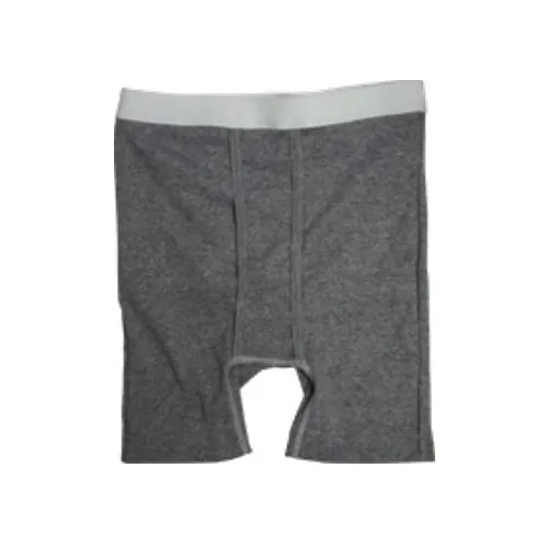 Team Options - 94006XXXL-R - OPTIONS Men's Boxer Brief with Built-In Barrier/Support, Gray, Right-Side Stoma, XXX-Large