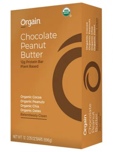 Orgain - From: 5560060 To: 5560062 - Organic Simple Bars Chocolate Peanut Butter