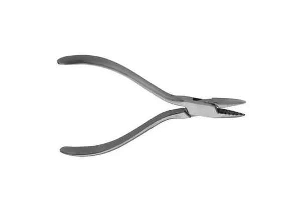 V. Mueller - OS3071 - Needle Nose Pliers V. Mueller 5-1/2 Inch Stainless Steel Delicate Jaws Taper to 1 mm