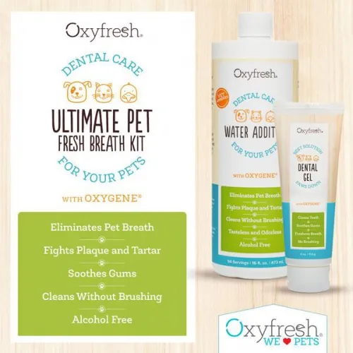 Oxyfresh - 9055059CS-OXF - Ultimate Pet Bad Breath Solution Kit