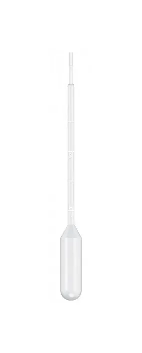 Simport Scientific - P200-5220S - Pipet, 15cm Length, 5mL Capacity, Sterile, 20/bg, 20 bg/pk, 10 pk/cs