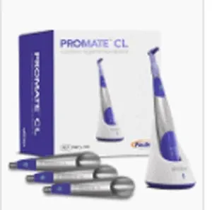 PacDent Endo - PMCL-100 - ProMate? CL Cordless Hygiene Handpiece Kit Includes -1- handpiece -1- product manual -1- foot pedal -1- charging base -1- AC adapter -3 Autoclavable Sheaths and -100- Barrier Sleeves 1kt-bx