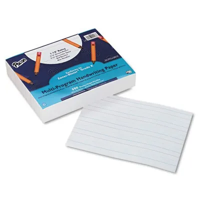 Paconcorp - From: PAC2418 To: PAC2422 - Multi-Program Handwriting Paper