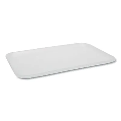 Pactivcorp - From: PCT0TF100200000 To: PCTHTF110140000  Supermarket Tray, #2, 5.13 X 5.13 X 2.5, White, 500/Carton