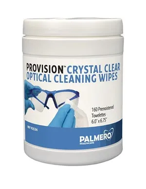Palmero Health Care - 3534 - ProVision Crystal Clear Optical Cleaning Wipes (US SALES ONLY)