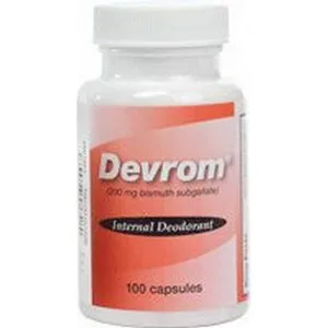 Parthenon - Other Brands - DEVROM CAPSULES - Devrom capsules, lactose free, 100/bottle