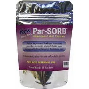 Parthenon - Other Brands - PAP2001-25 -  Par sorb absorbent gel packets. 25 per pouch. Great for travel.