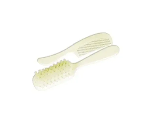 Dukal - PCB2 - Baby Comb & Brush Set, Ivory, 1/bg, 24 bg/bx, 12 bx/cs