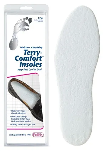 Pedifix Footcare Company - P220 - Sockless Insoles w/Terry Comfort
