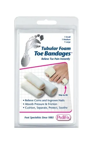 Pedifix Footcare Company - P337 - Tubular-Foam Toe Bandage