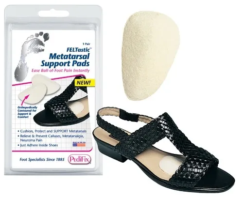 Pedifix Footcare Company - From: P86M To: P86S - FELTastic Metatarsal Support Pads