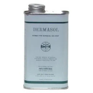 Perma-Type - B112 - Dermasol Surgical Solvent Bottle