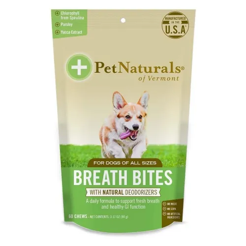 Pet Naturals - 235269 - For Dogs Breath Bites 60 count