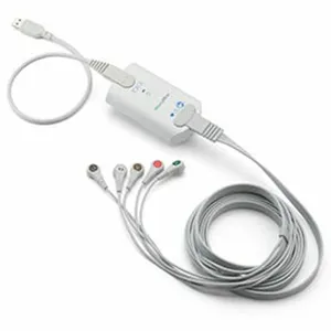 Welch Allyn - From: 6000-CBL3A To: 6000-ECG5A - ECG Module with 3 Lead AHA Patient Cable (US Only)