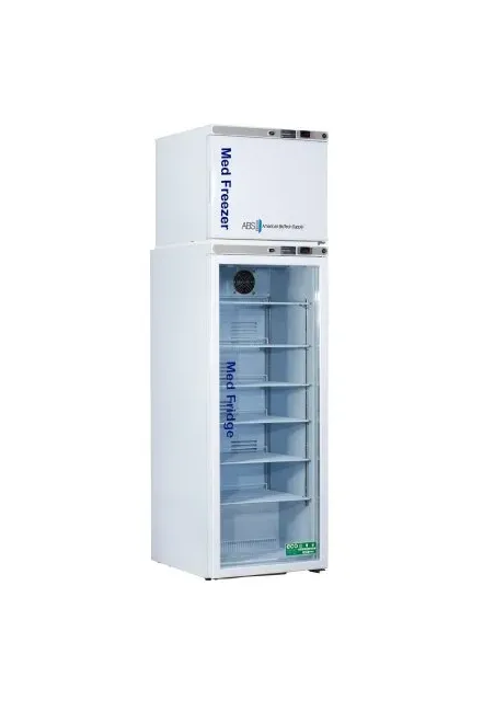 Horizon - Abs - Ph-Abt-Hc-Rfc12ga - Refrigerator / Freezer Abs Pharmaceutical 12 Cu.Ft. 2 Swing Doors; 1 Glass  1 Solid Automatic Defrost