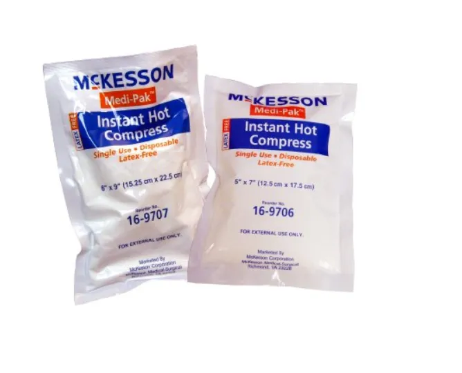 McKesson - 19-9706 - Hot Pack Instant Chemical Activation General Purpose 5 x7 Inch