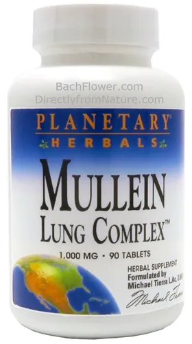 Planetary Herbals - PH-0017 - Mullein Lung Complex 1000mg